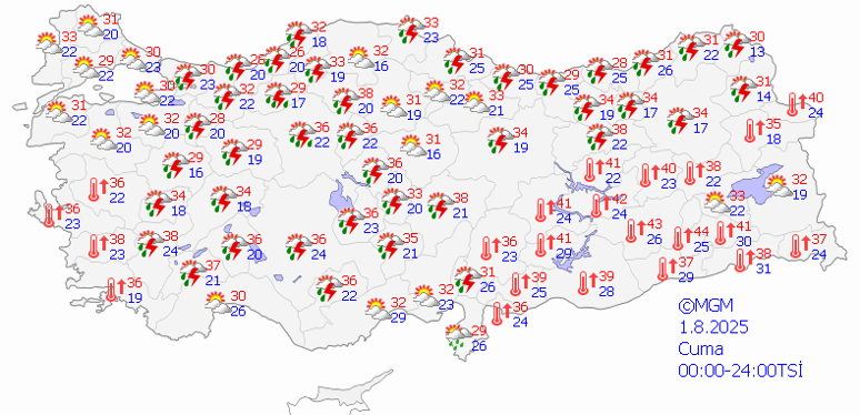 Kavurucu sıcaklara ara: Yağmur geliyor! - Resim : 1
