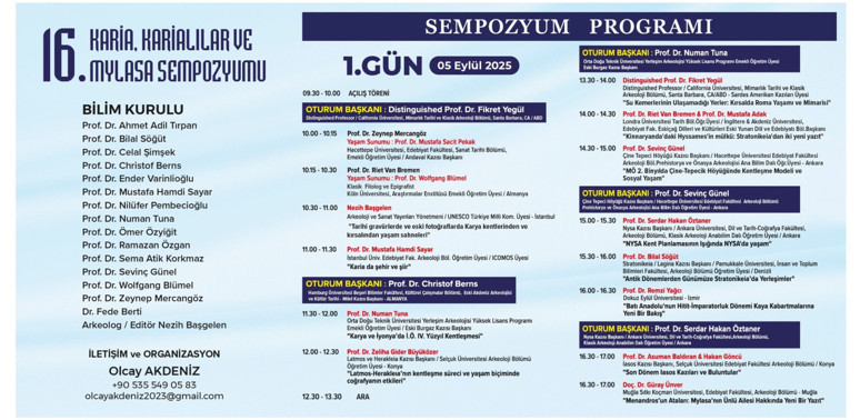 16. Karya, Karyalılar ve Milas Sempozyumu yapılacak - Resim : 2