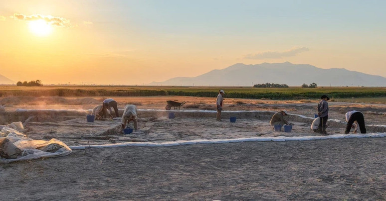 Karaman'da 9 bin yıllık sokak bulundu! 'Çok ender rastlanan bir mimari' - Resim : 1