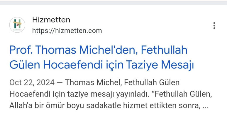 Nurcular ve Thomas Michel: FETÖ'ye uzanan ilişki ağı - Resim : 6