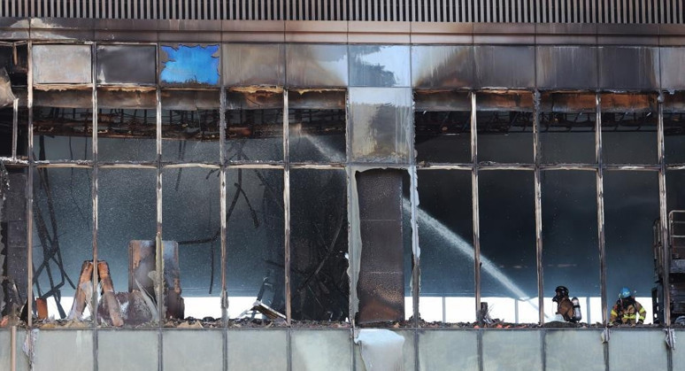 Güney Kore'de korkutan yangın: 6 kişi hayatını kaybetti - Resim : 1