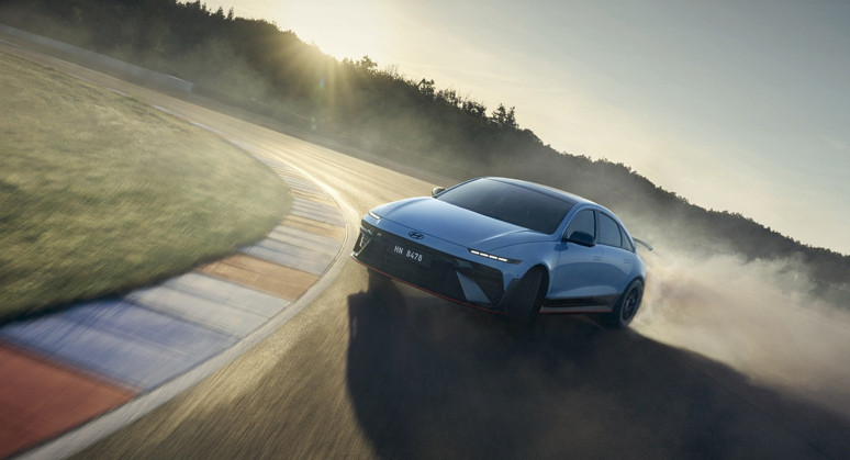 Yüksek performanslı elektrikli otomobil olan Yeni Hyundai Ioniq 6 N tanıtıldı - Resim : 1