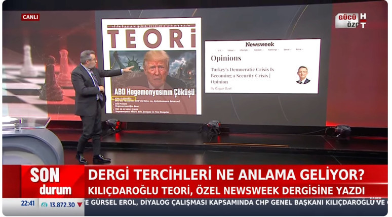 HaberTürk sordu: Kılıçdaroğlu Teori’ye, Özel Newsweek’e yazdı! Ne anlama geliyor? - Resim : 2