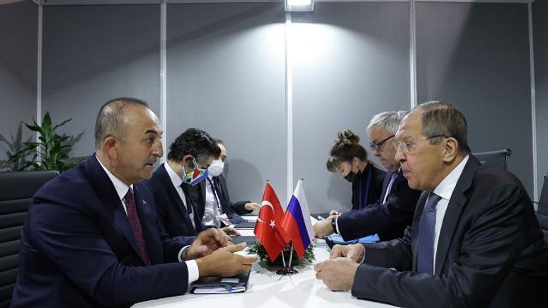 Çavuşoğlu ile Lavrov görüştü: Soçi'deki konuların takibi yapıldı