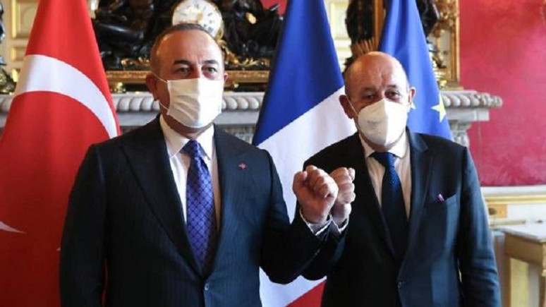 Fransa'dan Çavuşoğlu-Le Drian görüşmesine ilişkin açıklama