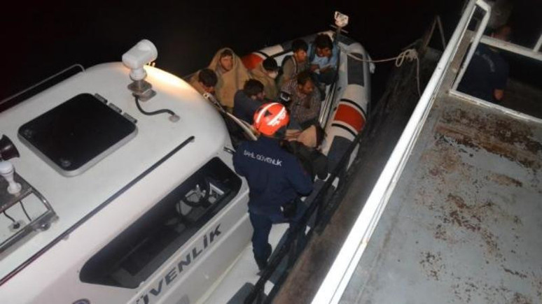 Van Gölü'nde birçok sığınmacı yakalandı