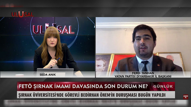 FETÖ Şırnak İmamı davasında son durum: Vatan Partisi Diyarbakır İl Başkanı Ferdi Tanhan değerlendirdi