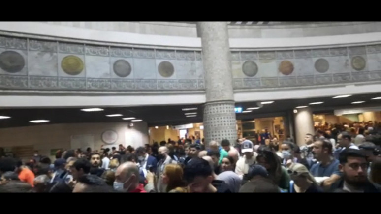 Marmaray seferlerinde iptaller yaşanıyor!