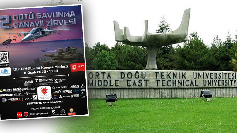 ODTÜ yönetimi PKK'yı korudu: Savunma Sanayi Zirvesi iptal edildi!