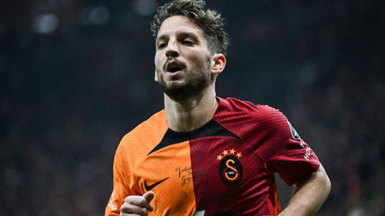 Galatasaray'da Mertens şoku!