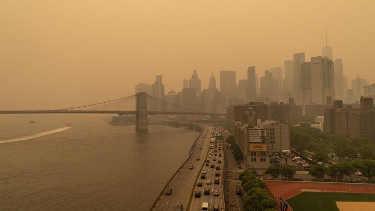 Dumanlar ABD’yi teslim aldı! Kanada'daki orman yangınları ABD'yi olumsuz etkiliyor