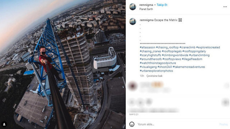 Fenomen'in korkunç sonu! 68'inci kattan düşerek öldü