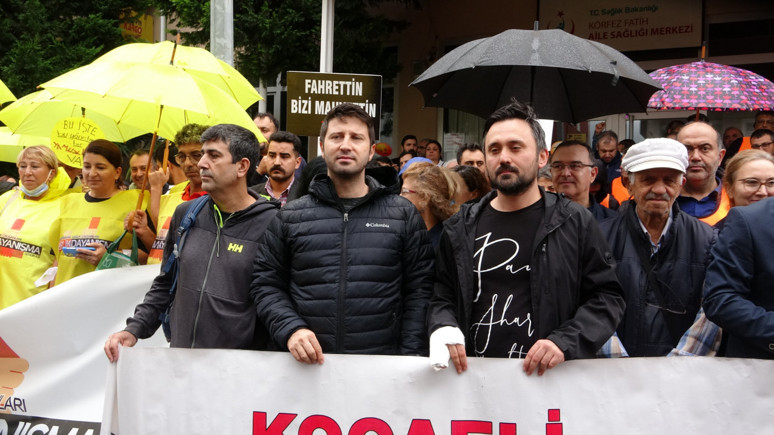 Kocaeli'de doktora darp sonrası aile sağlığı merkezindeki doktorlar iş bıraktı