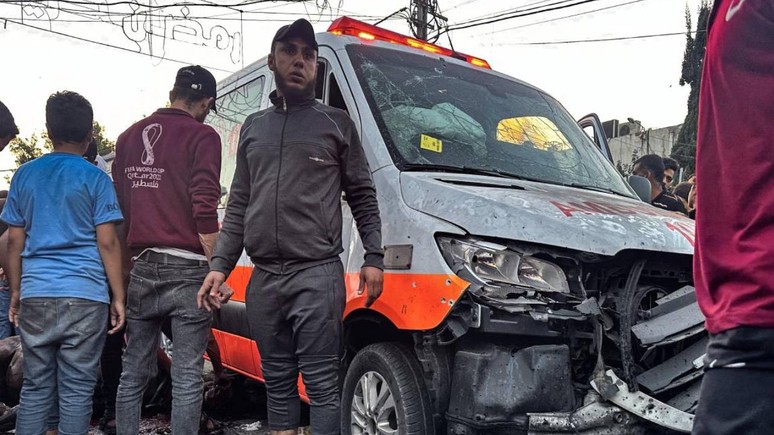 Filistin Kızılayı: İsrail ambulansları hedef alıyor
