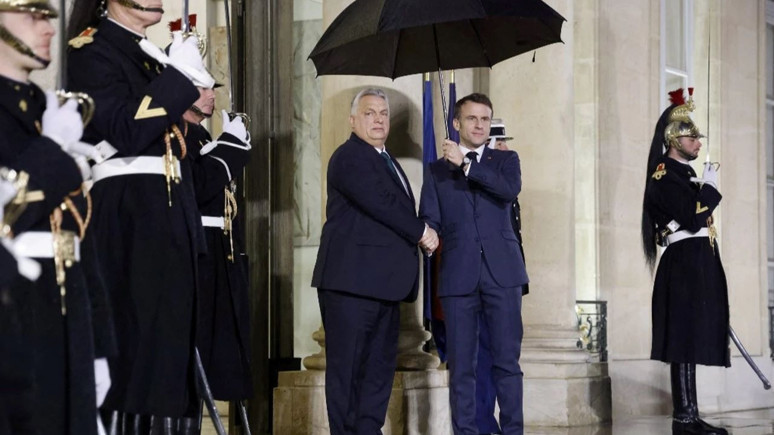 Orban, Kiev'i veto edecek mi? İkna turlarında sıra Macron'daydı!