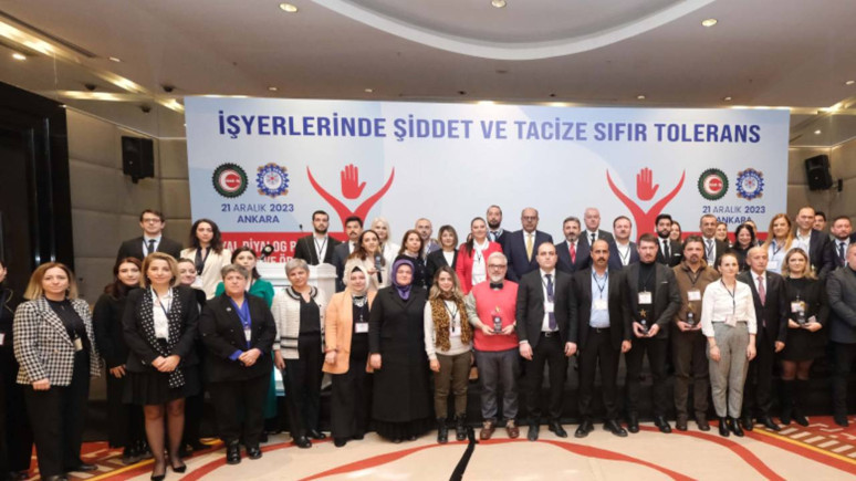 İş yerlerinde şiddet ve tacize ‘sıfır tolerans’ dediler