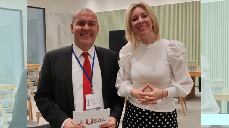 Mariya Zaharova Ulusal Kanal'a konuştu