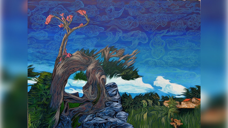 Ressam Caner Karavit Rusya’da ödül aldı: Batı ambargosunu delen yarışmada ödül aldı