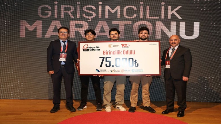 Düzce'deki bu maratonda girişimciler 2 gün uykusuz kaldı!