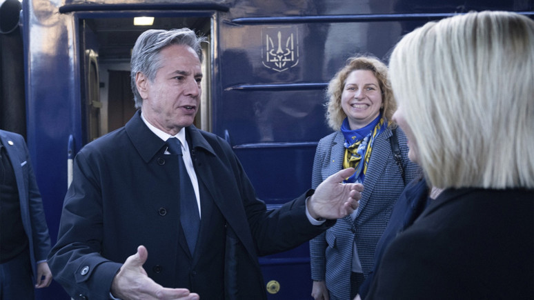 Blinken'dan sürpriz Ukrayna ziyareti