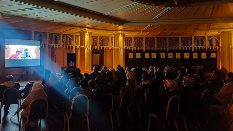 Taksim'de gösterildi! İşte Filistin temalı filmler...