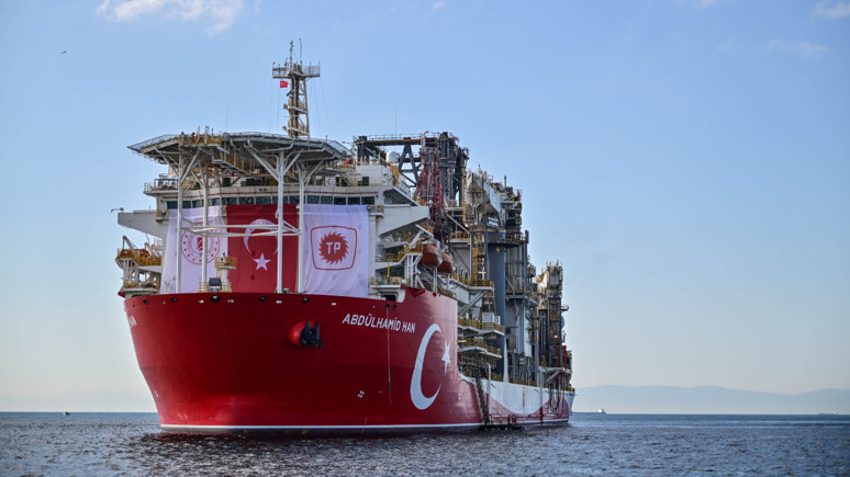 Abdülhamid Han sondaj gemisi yola çıktı… Hedef Karadeniz gazı