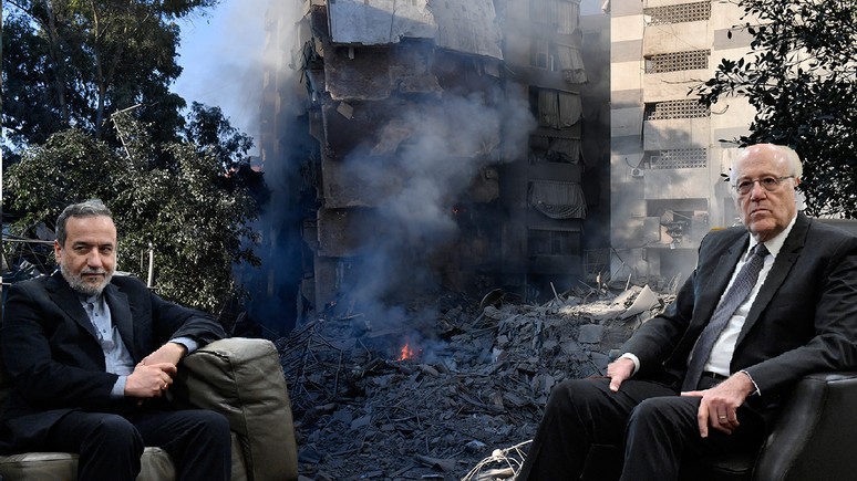 İran Dışişleri Bakanı Arakçi Lübnan'a geldi İsrail bomba yağdırdı!