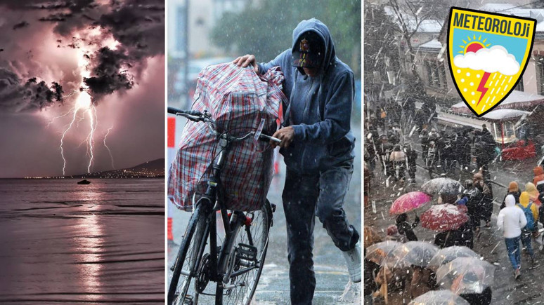 Kar, sağanak, fırtına... Bu illerde yaşayanlar dikkat: Meteoroloji'den hafta sonu alarmı!