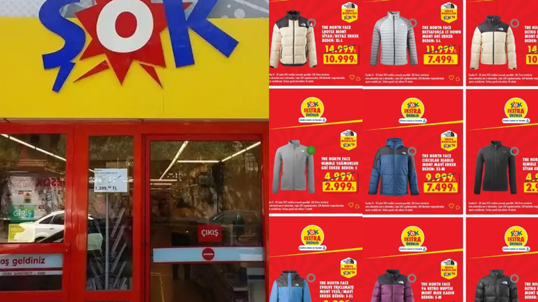 The North Face mont çeşitleri ucuzladı! ŞOK'ta 28 Şubat'a dek geçerli