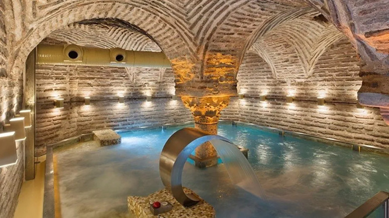 Sultanahmet’te tarihi sarnıca SPA yapmışlar