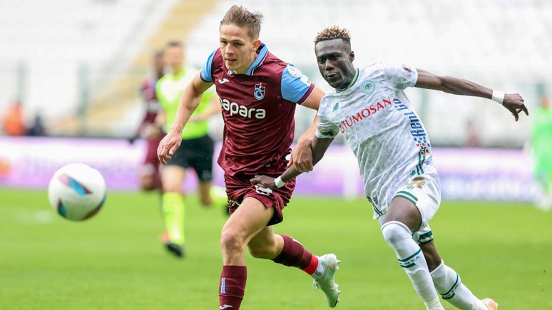 Konya'da kazanan Konyaspor! Yeşil-beyazlılar, Trabzonspor'u 1-0 mağlup etti