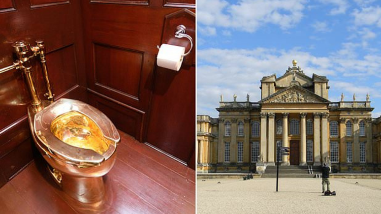 Saraydan 4 milyon sterlinlik altın klozet çaldılar! Bakın cezaları ne oldu