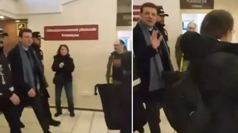 Ekrem İmamoğlu'nun gözaltındaki ilk görüntüleri ortaya çıktı