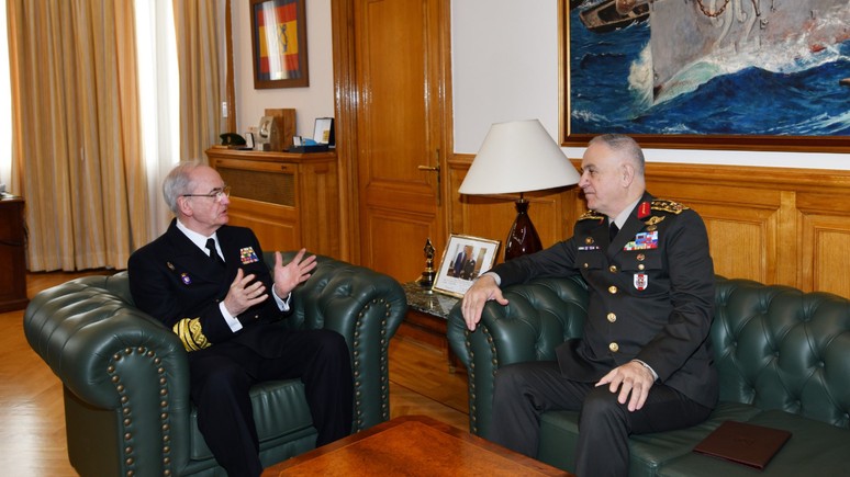 Genelkurmay Başkanı Orgeneral Gürak, İspanyol mevkidaşıyla görüştü
