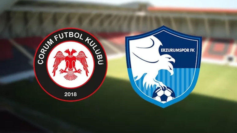 Erzurumspor FK - Çorum FK 1. Lig maçı ne zaman? Saat kaçta? Hangi kanalda?