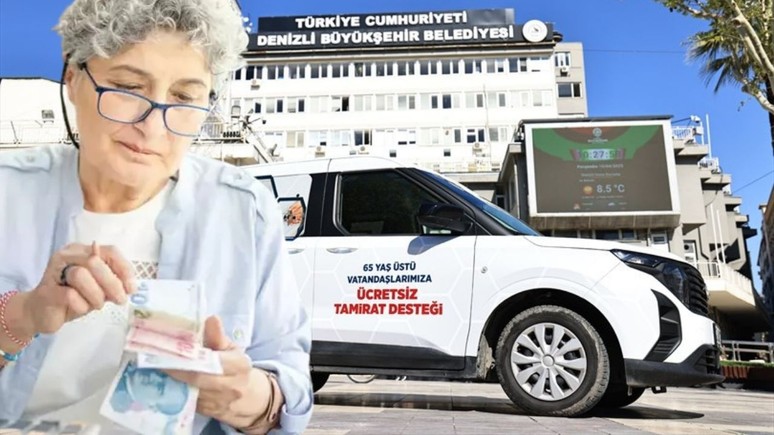 Denizli'de 65 yaş üstüne ücretsiz oldu!