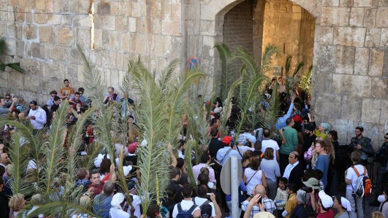 İsrail askeri Filistin'de Hristiyanların bayram kutlamasına izin vermedi