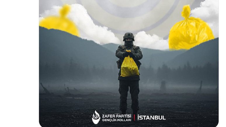 Zafer Partisi’nin sarı torbalı çirkin paylaşımlarına soruşturma