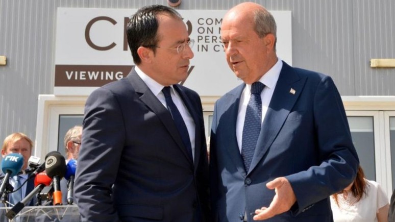 KKTC Cumhurbaşkanı Tatar, Rum lider ile görüştü