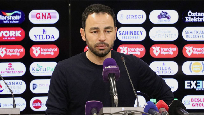 Gaziantep FK Teknik Direktörü Selçuk İnan'dan ayrılık açıklaması
