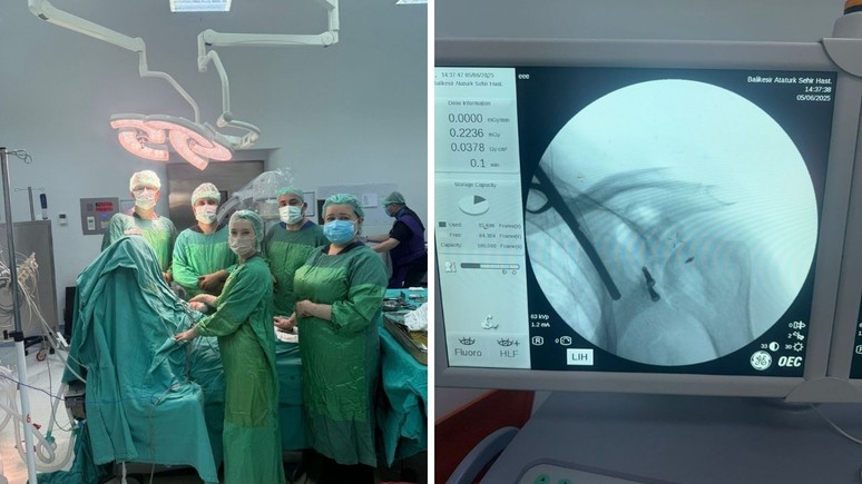 Balıkesir'de ilk kez yapıldı! İşte başarılı operasyonun ayrıntıları