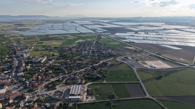 Venedik değil, Edirne İpsala Ovası: Havadan görüntülendi