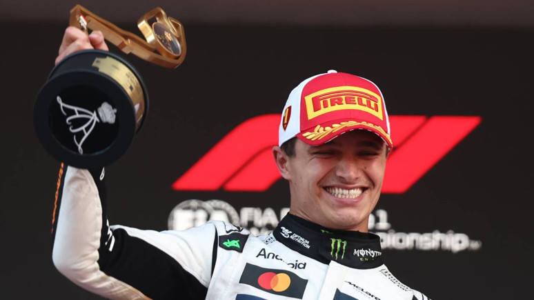 Monaco GP'de kazanan Lando Norris