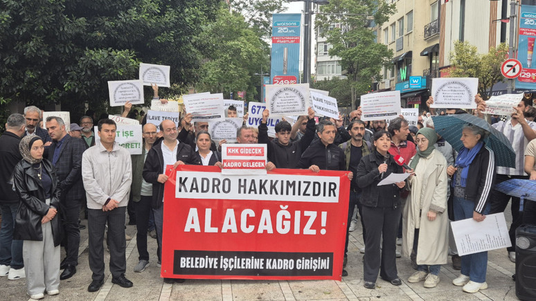 Belediye şirket işçilerinden ortak ses: Gerçek kadro ve güvence istiyoruz