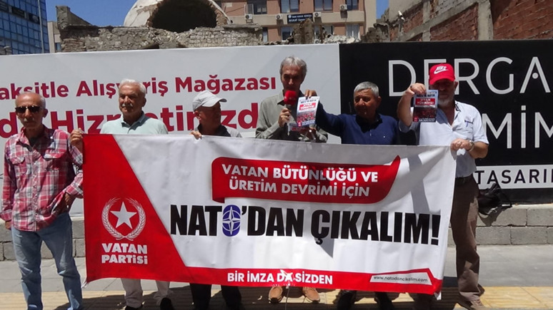 İskenderun'da ‘NATO’ya Hayır Mitingi’ çağrısı