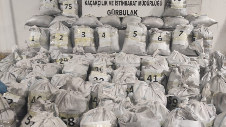 Ağrı'da ele geçirildi! Yaklaşık 2 ton