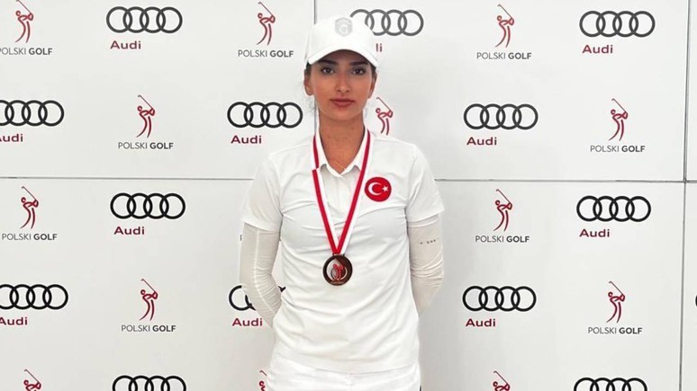 Milli golfçü Sude Bay'dan üçüncülük