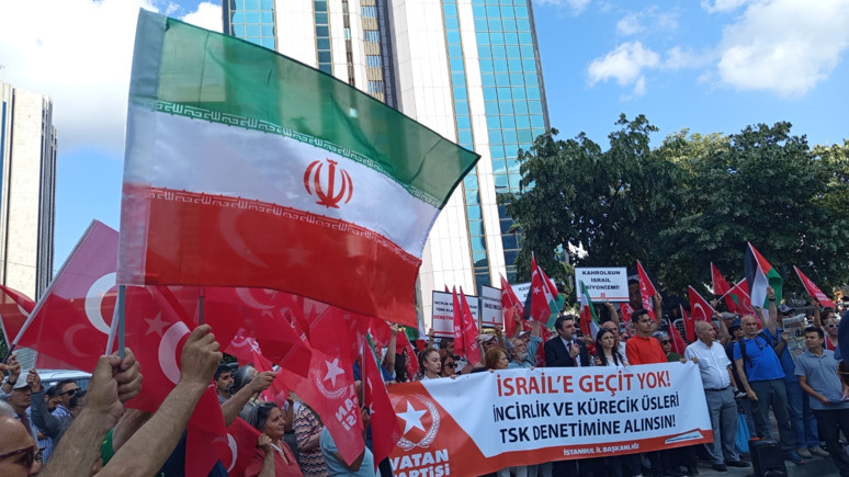 Vatan Partisi İsrail’in kapısına dayandı! 'Demir Kubbeyi kevgire çeviren yiğitlere selam olsun!'