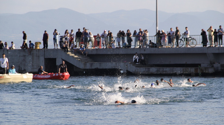 Sinop’ta vatandaşlar koç ve altın için yarıştı!