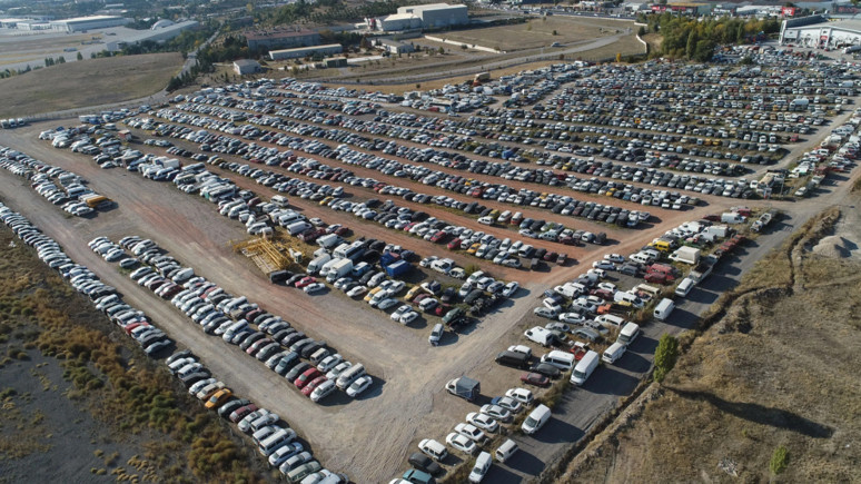 Yediemin otoparklarındaki 14 bin adet atıl durumdaki araç için yeni satış düzeni başladı